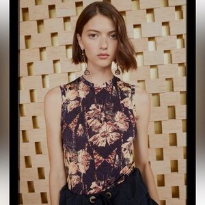 NWT Ulla Johnson Ines Top (Lupine)